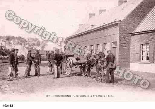 Ville de TOURCOING, carte postale ancienne
