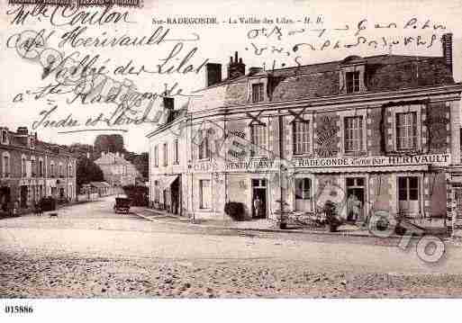 Ville de TOURS, carte postale ancienne