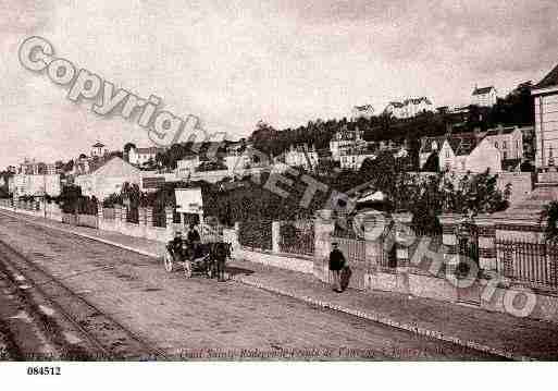 Ville de TOURS, carte postale ancienne