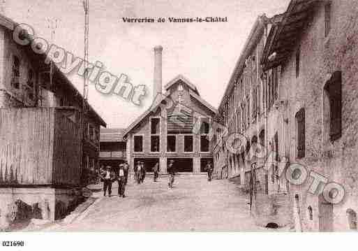 Ville de VANNESLECHATEL, carte postale ancienne