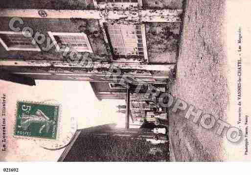 Ville de VANNESLECHATEL, carte postale ancienne