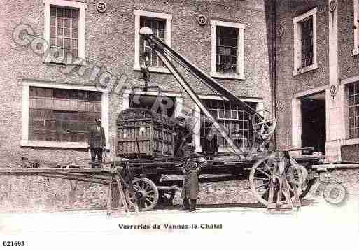 Ville de VANNESLECHATEL, carte postale ancienne