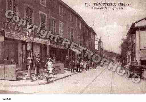 Ville de VENISSIEUX, carte postale ancienne Ville de VENISSIEUX, carte postale ancienne
