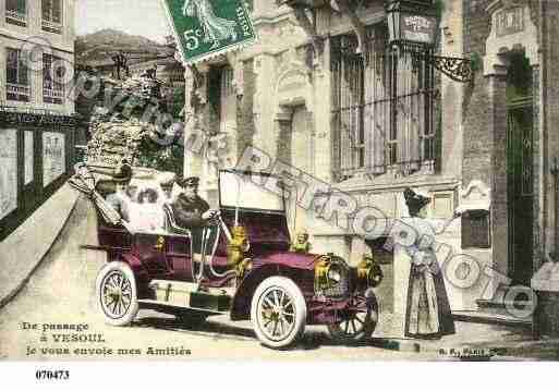 Ville de VESOUL, carte postale ancienne