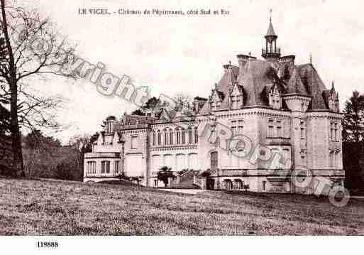 Ville de VICEL(LE), carte postale ancienne