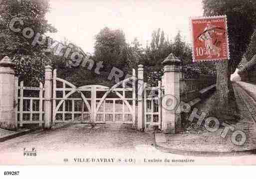 Ville de VILLED\'AVRAY, carte postale ancienne