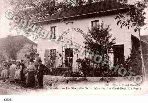 Ville de YENNE, carte postale ancienne