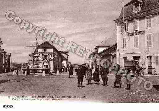 Ville de ABRETS(LES), carte postale ancienne