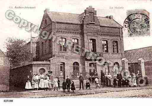 Ville de AUBERCHICOURT, carte postale ancienne