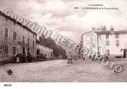 Ville de BARAQUE(LA), carte postale ancienne