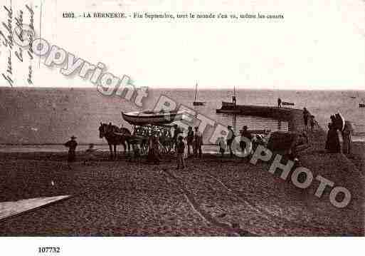 Ville de BERNERIEENRETZ(LA), carte postale ancienne
