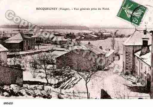 Ville de BOCQUEGNEY, carte postale ancienne