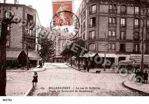 Ville de BOULOGNEBILLANCOURT, carte postale ancienne