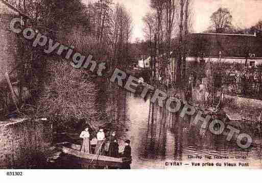 Ville de CIVRAY, carte postale ancienne Ville de CIVRAY, carte postale ancienne
