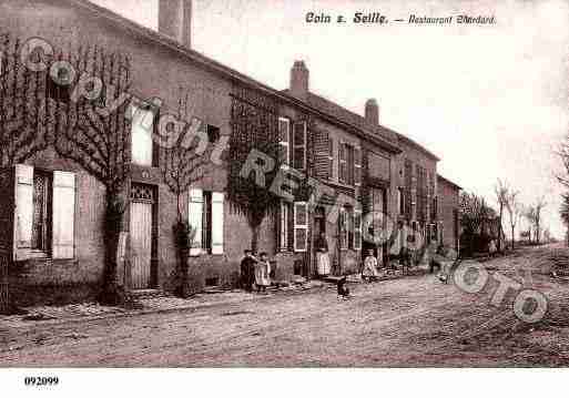 Ville de COINSURSEILLE, carte postale ancienne