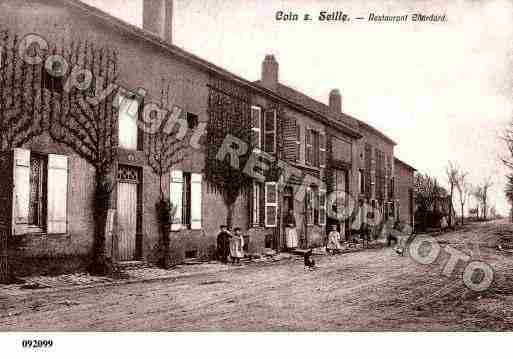 Ville de COINSURSEILLE, carte postale ancienne