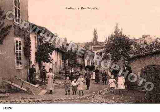 Ville de CUSTINES, carte postale ancienne