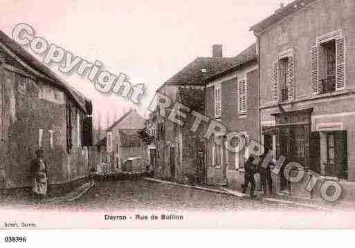 Ville de DAVRON, carte postale ancienne