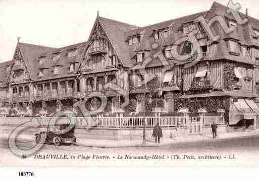 Ville de DEAUVILLE, carte postale ancienne