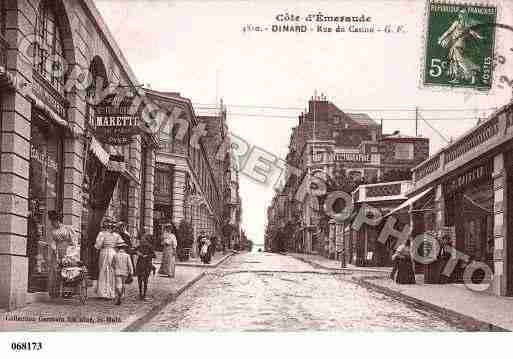 Ville de DINARD, carte postale ancienne