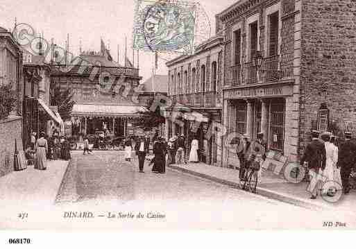 Ville de DINARD, carte postale ancienne