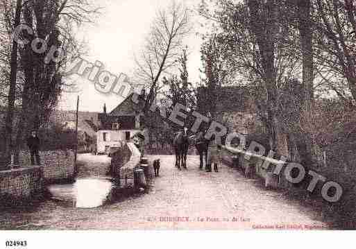 Ville de DORNECY, carte postale ancienne