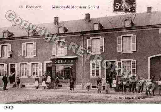 Ville de ECOUVIEZ, carte postale ancienne