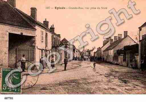 Ville de EPIEDSENBEAUCE, carte postale ancienne