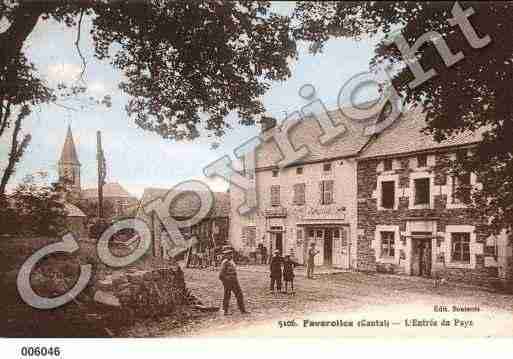 Ville de FAVEROLLES, carte postale ancienne