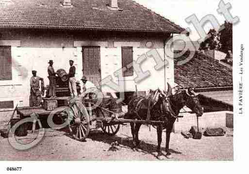 Ville de FAYENCE, carte postale ancienne