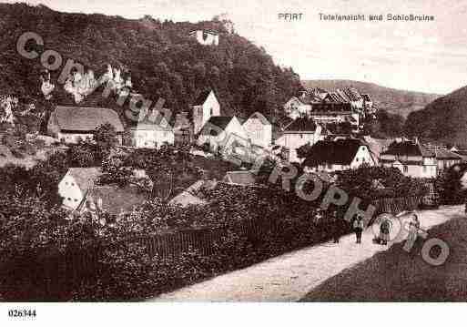 Ville de FERRETTE, carte postale ancienne