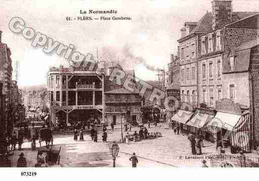 Ville de FLERS, carte postale ancienne