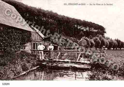 Ville de HERICOURTENCAUX, carte postale ancienne