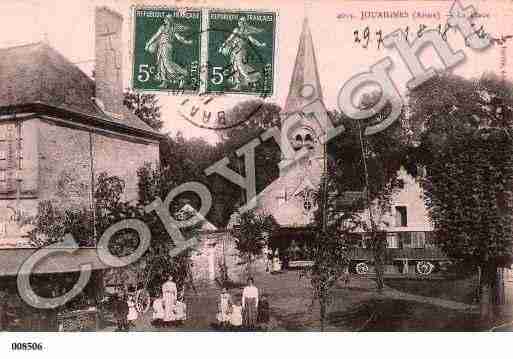 Ville de JOUAIGNES, carte postale ancienne