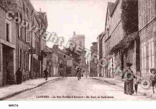 Ville de LANGRES, carte postale ancienne