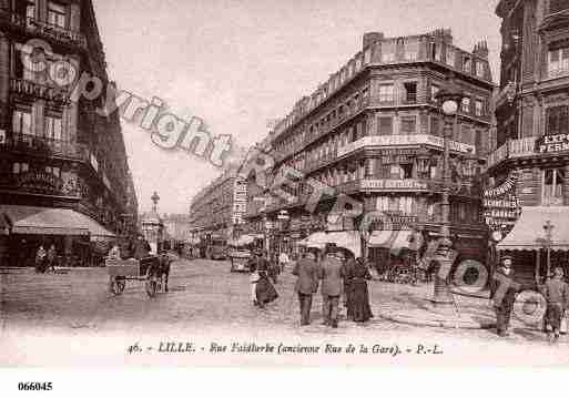 Ville de LILLE, carte postale ancienne