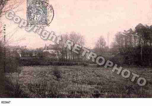 Ville de LOHEAC, carte postale ancienne