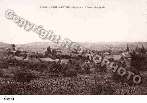 Ville de MAILLEY, carte postale ancienne Ville de MAILLEY, carte postale ancienne