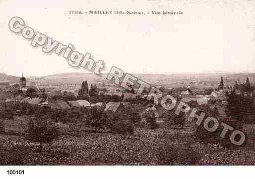 Ville de MAILLEY, carte postale ancienne