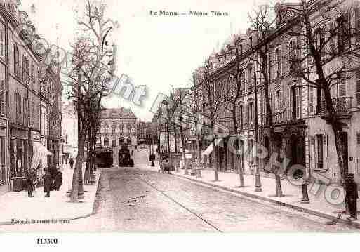 Ville de MANS(LE), carte postale ancienne
