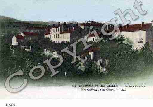 Ville de MARSEILLE, carte postale ancienne Ville de MARSEILLE, carte postale ancienne