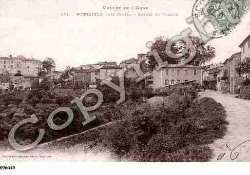 Ville de MONTAZELS, carte postale ancienne