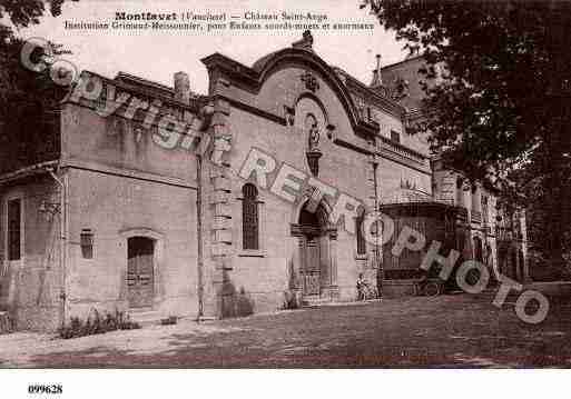 Ville de MONTFAVET, carte postale ancienne