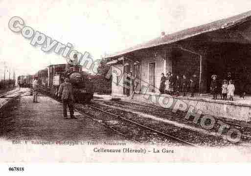 Ville de MONTPELLIER, carte postale ancienne