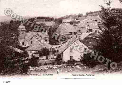 Ville de MONTPERREUX, carte postale ancienne Ville de MONTPERREUX, carte postale ancienne
