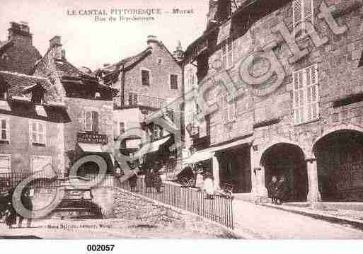 Ville de MURAT, carte postale ancienne