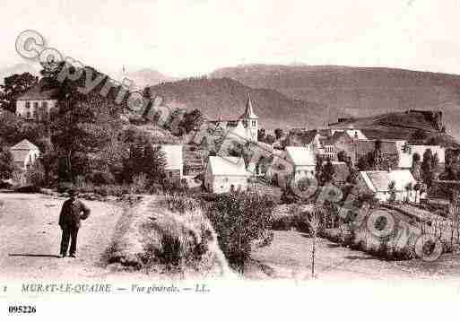 Ville de MURATLEQUAIRE, carte postale ancienne