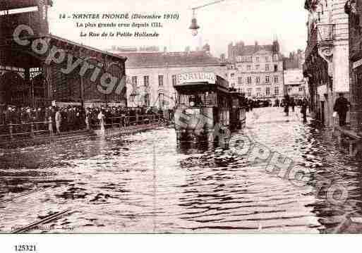 Ville de NANTES, carte postale ancienne