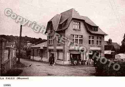 Ville de PALLU(LA), carte postale ancienne