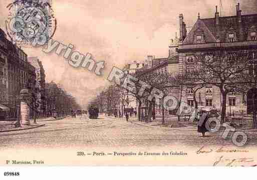 Ville de PARIS13, carte postale ancienne
